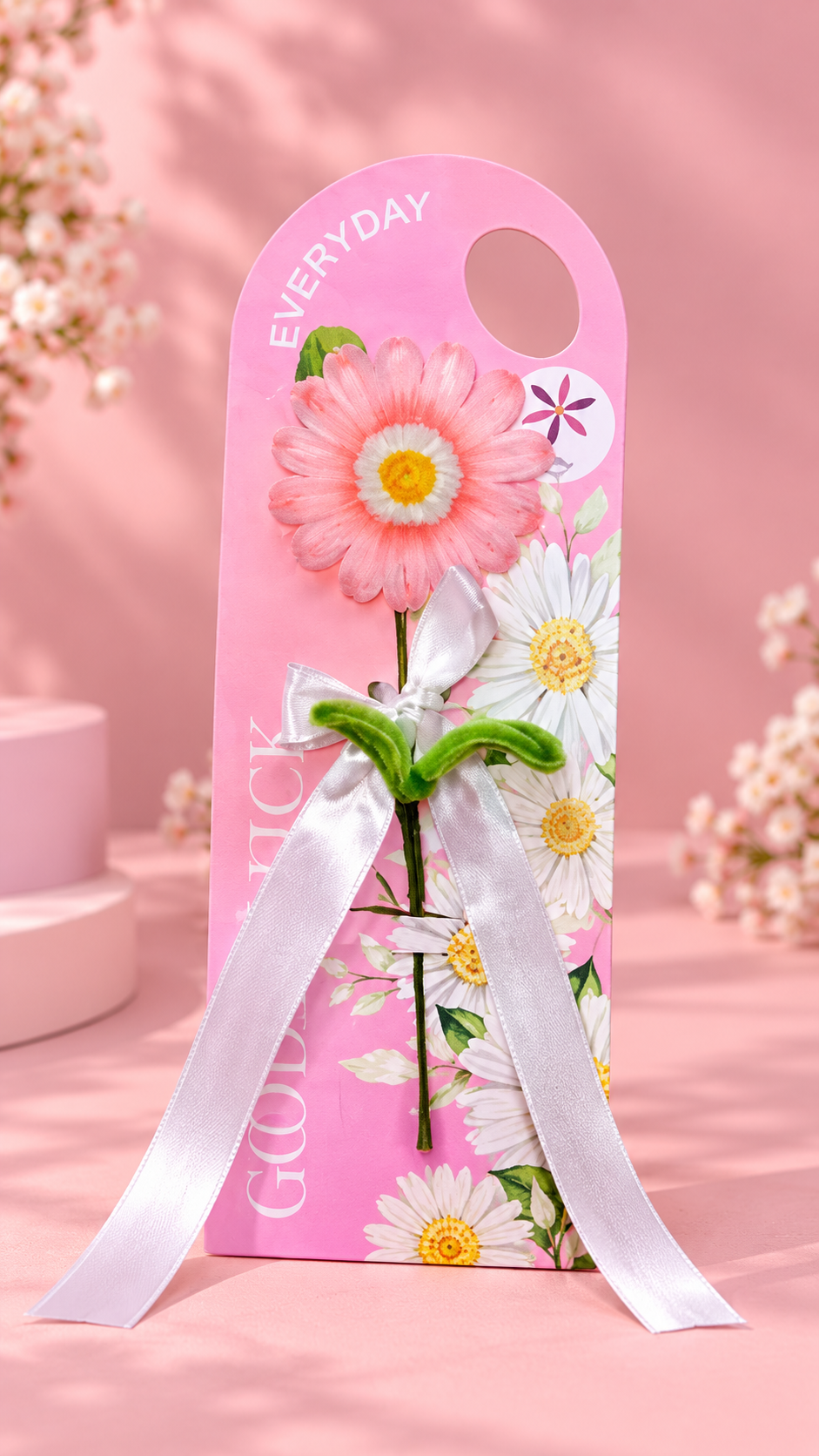 Pink Daisy Card