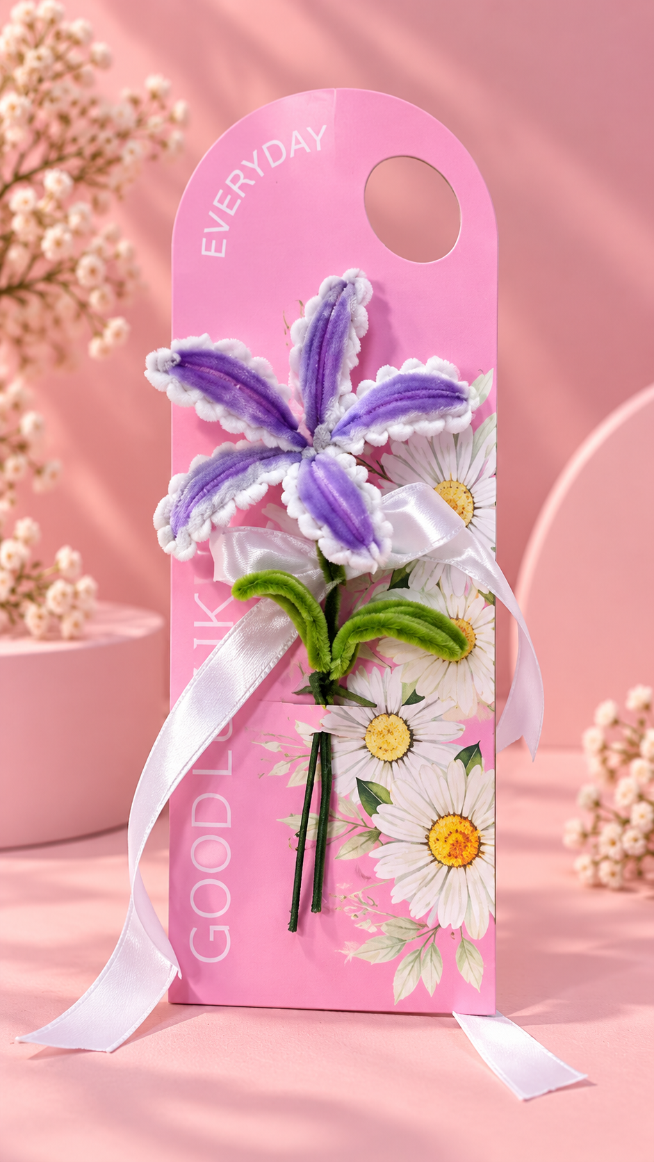 Purple Starflower Card