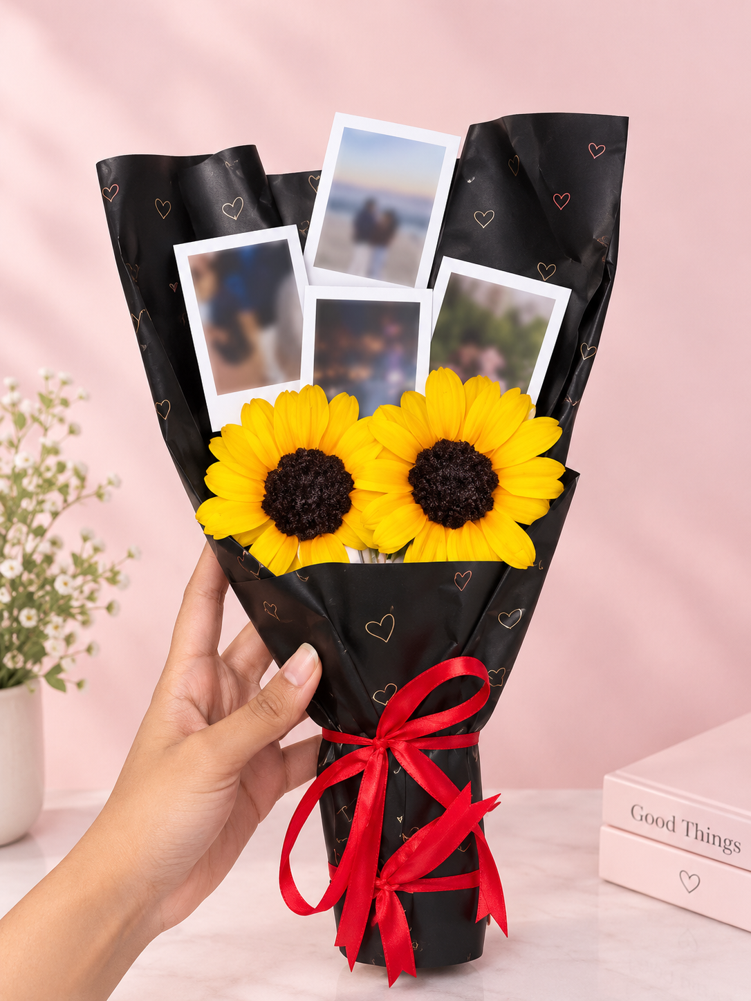 Sunflower Photo Bouquet