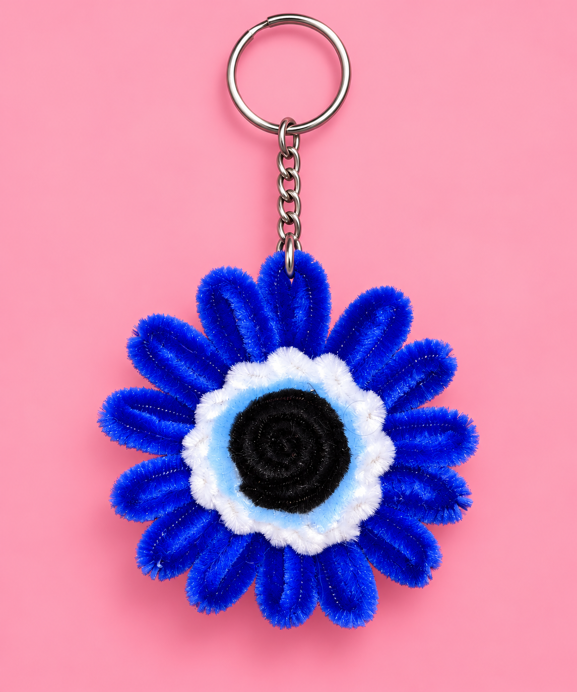 Sapphire Evil Eye Daisy