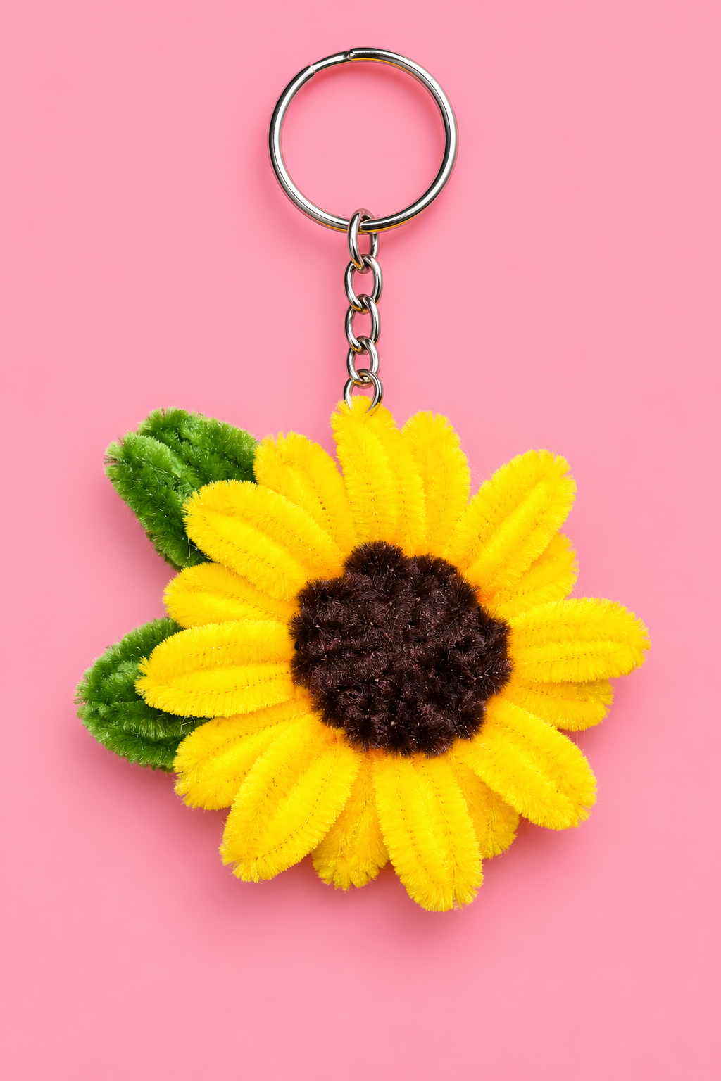 Sunflower Keychain